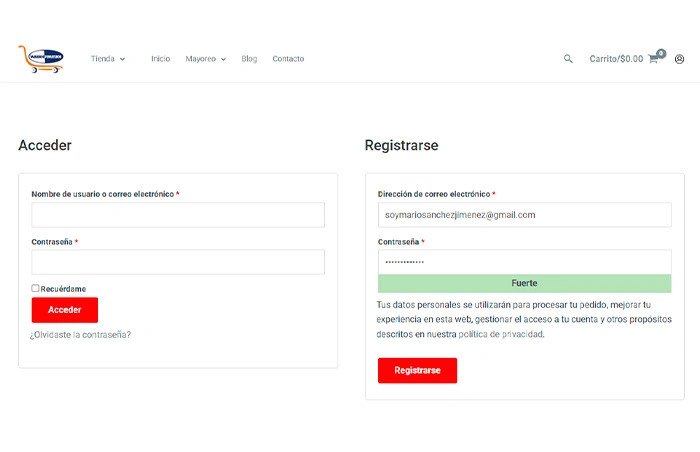 Entra en nuestra página web