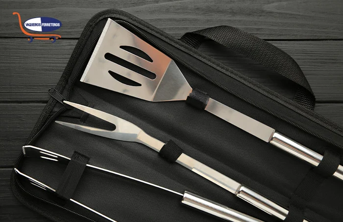 Kit de cubiertos para parrillada